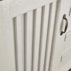 Landhaus Kombi-Kommode in Weiß - Malvissa^Wohnen Clearance