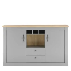 Wohnen Landhaus Kommode in Lichtgrau - Buleta