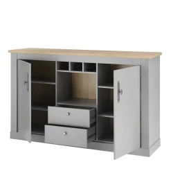 Wohnen Landhaus Kommode in Lichtgrau - Buleta