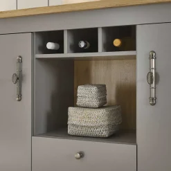 Wohnen Landhaus Kommode in Lichtgrau - Buleta