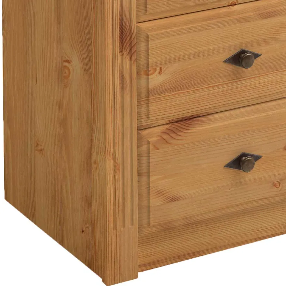 Landhaus Kommode mit fünf Schubladen - Cabressan^Wohnen Sale