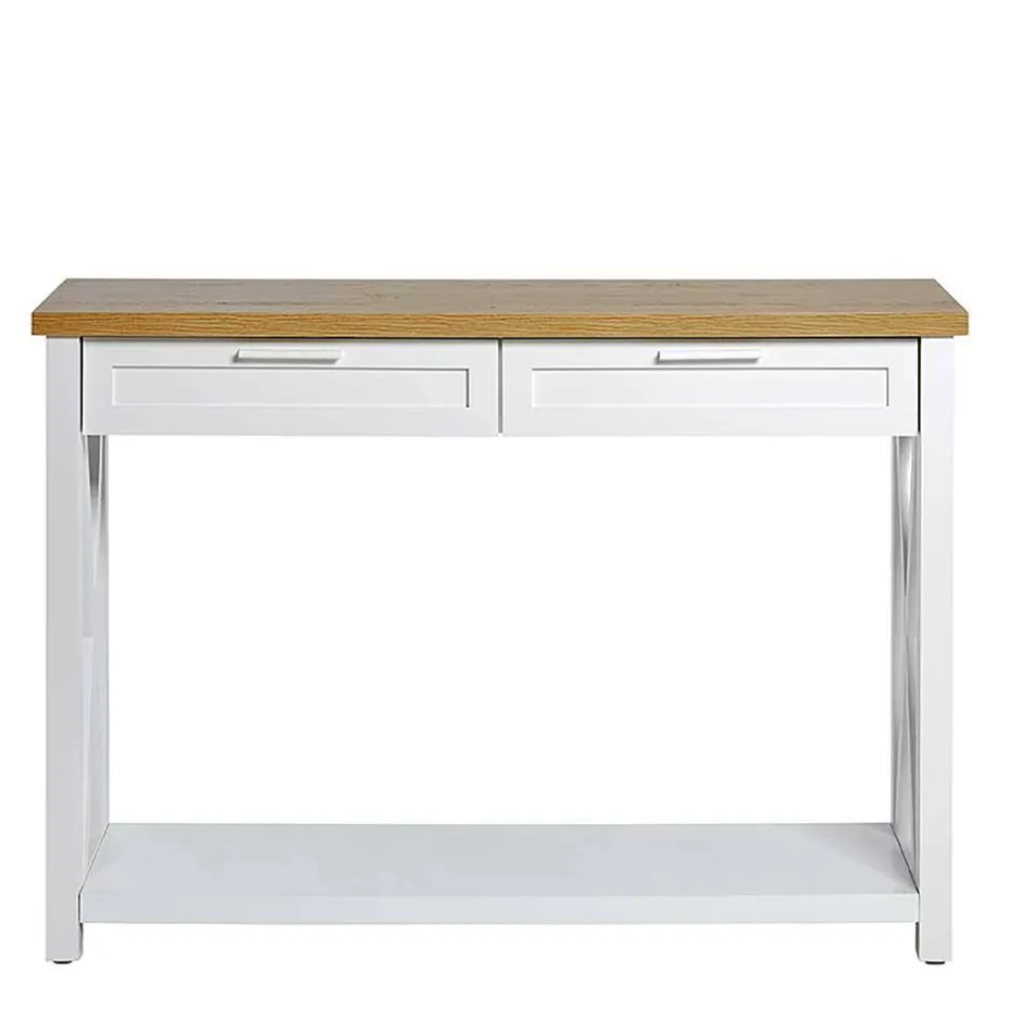 Landhaus Konsolentisch zweifarbig - Ristina^Wohnen Discount