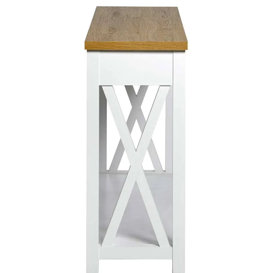 Landhaus Konsolentisch zweifarbig - Ristina^Wohnen Discount