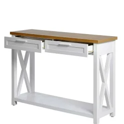 Landhaus Konsolentisch zweifarbig - Ristina^Wohnen Discount