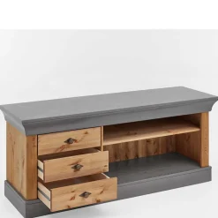 Landhaus Lowboard mit 3 Schubladen & 2 Fächern - Eshelas^Wohnen Hot