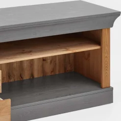 Landhaus Lowboard mit 3 Schubladen & 2 Fächern - Eshelas^Wohnen Hot