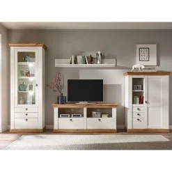 Wohnen Landhaus Möbel Kombination für Wohnzimmer - Diatara (vierteilig)