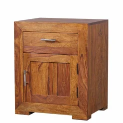 Landhaus Nachtkommode Hoslo mit Schublade^Wohnen New