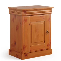 Landhaus Nachtschrank in Honigfarben - Lusanne^Wohnen Discount