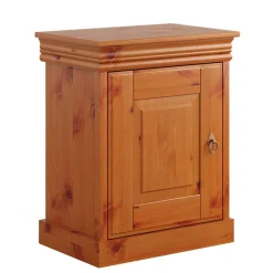 Landhaus Nachtschrank in Honigfarben - Lusanne^Wohnen Discount