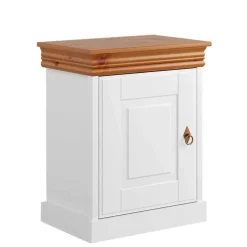 Wohnen Landhaus Nachtschrank mit Drehtür - Varicano