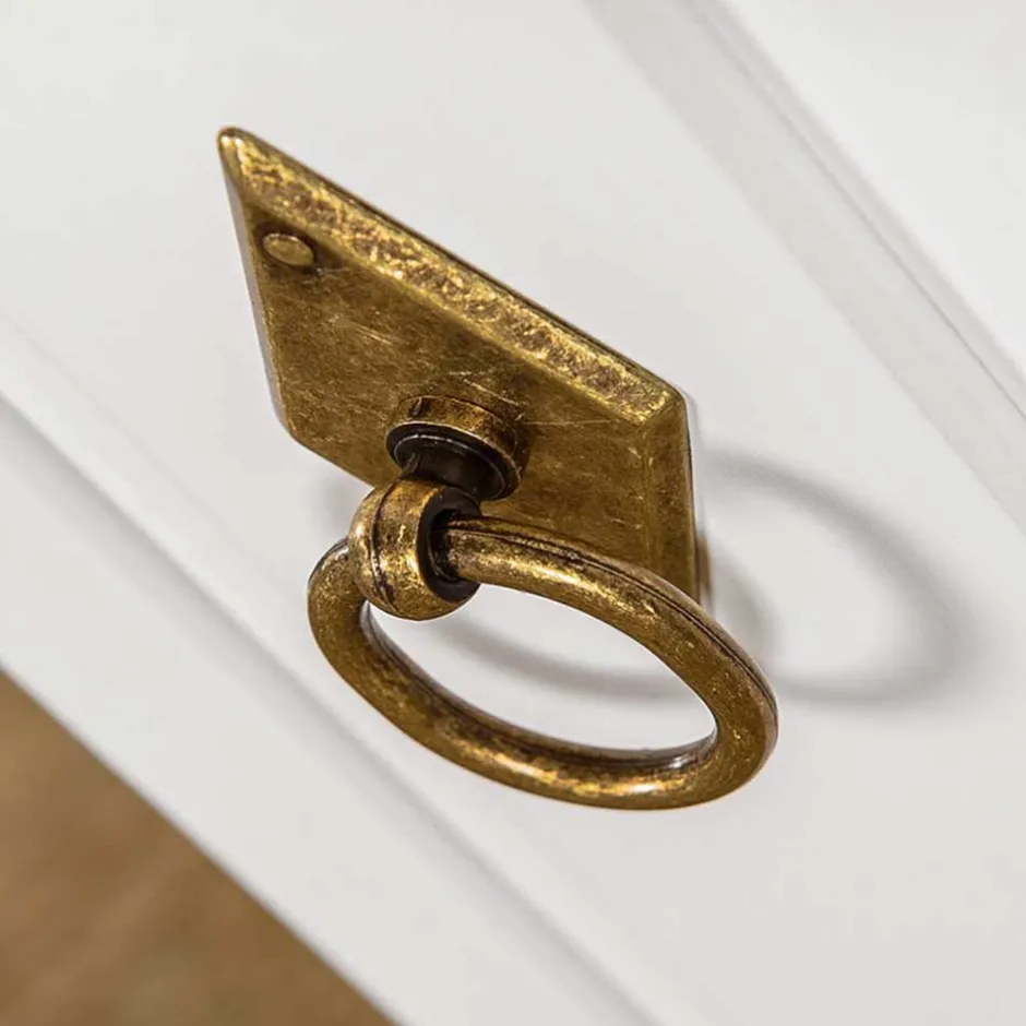 Wohnen Landhaus Nachtschrank mit Drehtür - Varicano