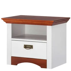 Wohnen Landhaus Nachttisch zweifarbig - Beapta