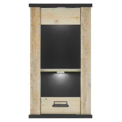 Wohnen Landhaus Oberschrank mit Glas Einsatz - Garisa