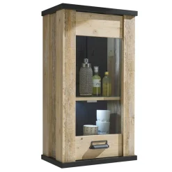 Wohnen Landhaus Oberschrank mit Glas Einsatz - Garisa