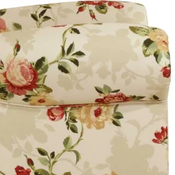 Landhaus Ohrenbackensessel mit Blumen Muster - Zavatraos^Wohnen Clearance