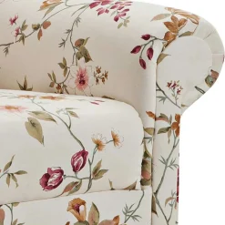 Landhaus Ohrensessel mit Blumen Stoff - Diazaja^Wohnen New