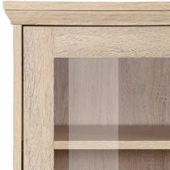 Landhaus Optik Highboard mit 2 Glastüren - Rienva^Wohnen Hot