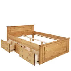 Landhaus Schlafzimmer mit Stauraumbett - Imressa (vierteilig)^Wohnen Hot