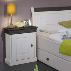 Wohnen Landhaus Schlafzimmer Pisino aus Kiefer Massivholz (vierteilig)