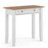 Landhaus Schminktisch in Weiß mit Eiche - Bordona^Wohnen Best