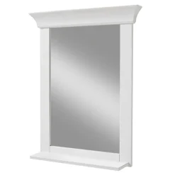 Wohnen Landhaus Schminktisch Set in Weiß - Satumare (dreiteilig)