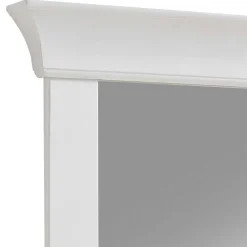 Wohnen Landhaus Schminktisch Set in Weiß - Satumare (dreiteilig)