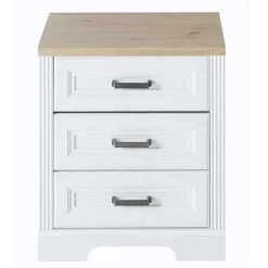 Landhaus Schreibtisch & Rollcontainer - Mehady (zweiteilig)^Wohnen Sale