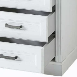 Landhaus Schreibtisch & Rollcontainer - Mehady (zweiteilig)^Wohnen Sale