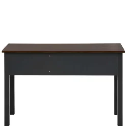 Landhaus Schreibtisch in Dunkelgrau - Mivaldana^Wohnen