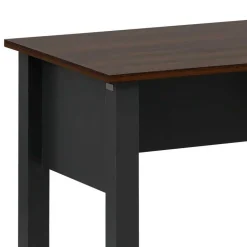 Landhaus Schreibtisch in Dunkelgrau - Mivaldana^Wohnen