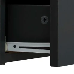 Landhaus Schreibtisch in Dunkelgrau - Mivaldana^Wohnen