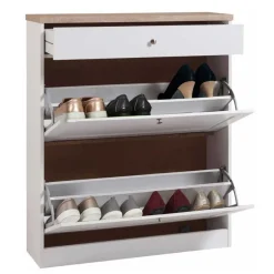 Wohnen Landhaus Schuhkommode mit zwei Klappen - Nudion