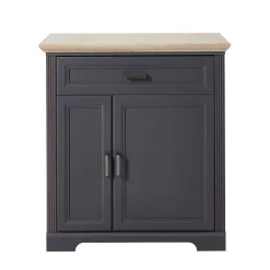 Landhaus Schuhschrank in Dunkelgrau - Thumbs^Wohnen Best