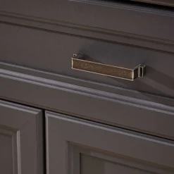 Landhaus Schuhschrank in Dunkelgrau - Thumbs^Wohnen Best