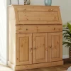 Wohnen Landhaus Sekretär aus Kiefer Massivholz - Brindusa