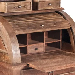 Landhaus Sekretär Mangato aus Teak Recyclingholz^Wohnen Clearance