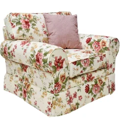Landhaus Sessel mit Blumen Muster - Aurelius^Wohnen Online