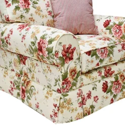 Landhaus Sessel mit Blumen Muster - Aurelius^Wohnen Online