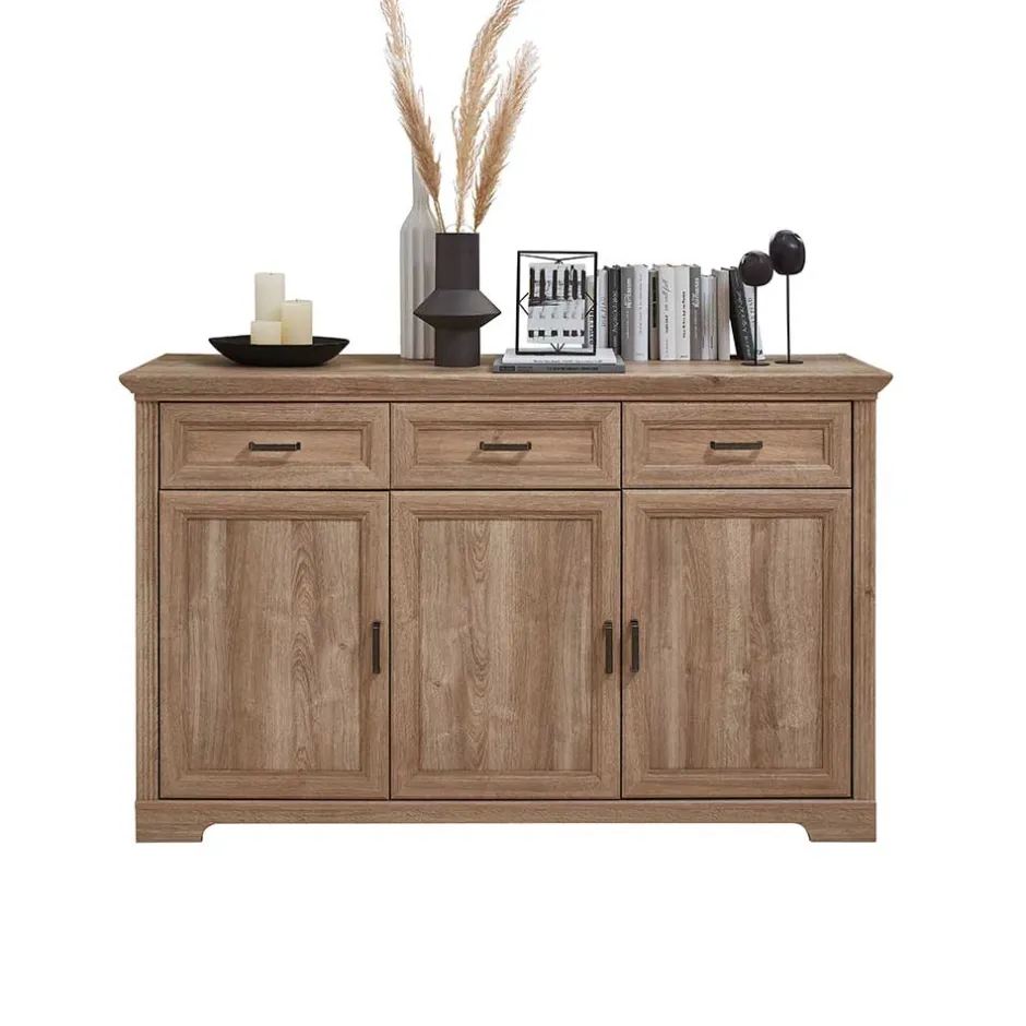 Wohnen Landhaus Sideboard in Eiche Optik - Barack
