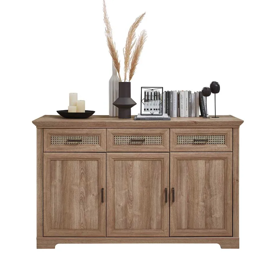 Wohnen Landhaus Sideboard in Eiche Optik - Barack