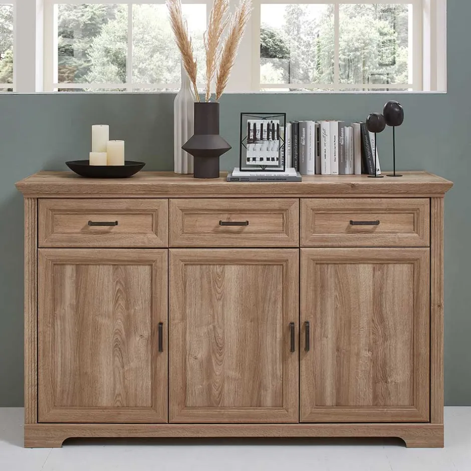 Wohnen Landhaus Sideboard in Eiche Optik - Barack