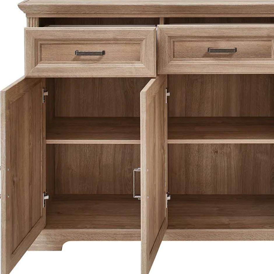 Wohnen Landhaus Sideboard in Eiche Optik - Barack