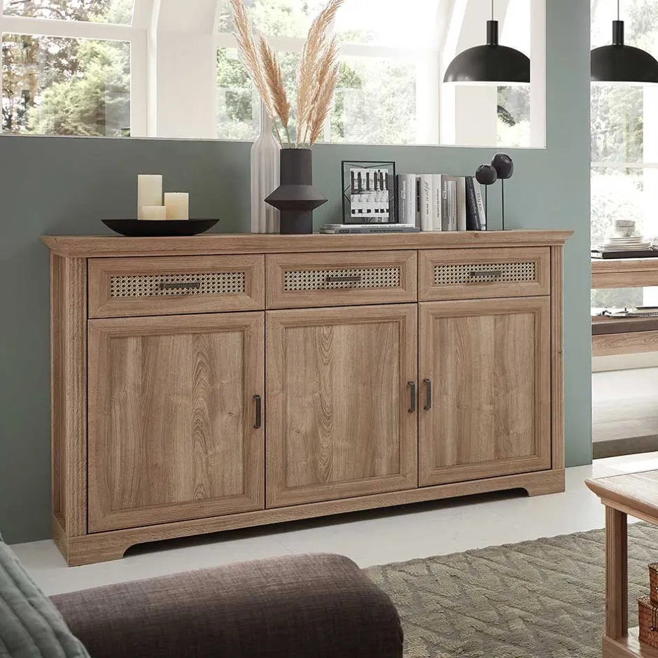 Wohnen Landhaus Sideboard in Eiche Optik - Barack