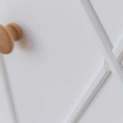 Wohnen Landhaus Sideboard in Weiß & Natur Kiefer - Saluts