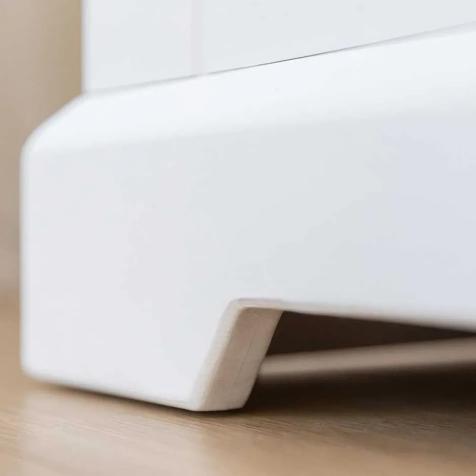 Wohnen Landhaus Sideboard in Weiß & Natur Kiefer - Saluts