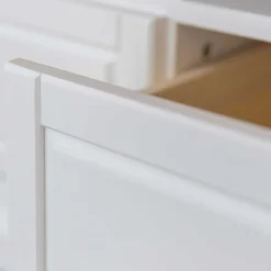 Wohnen Landhaus Sideboard in Weiß & Natur Kiefer - Saluts