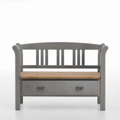 Wohnen Landhaus Sitzbank Jytte mit Lehne