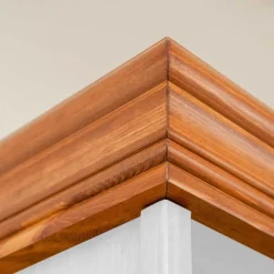 Landhaus Standregal in Weiß und Kiefer - Varicano^Wohnen Clearance