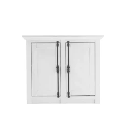 Wohnen Landhaus Türen-Kommode in Weiß - Chelles